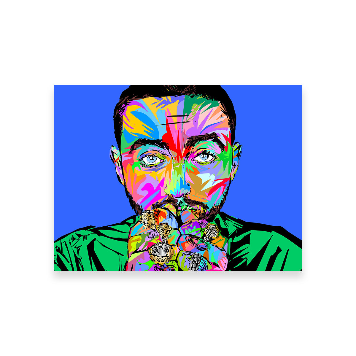 Stunning Macmiller Blue Wall Art for Home Decor