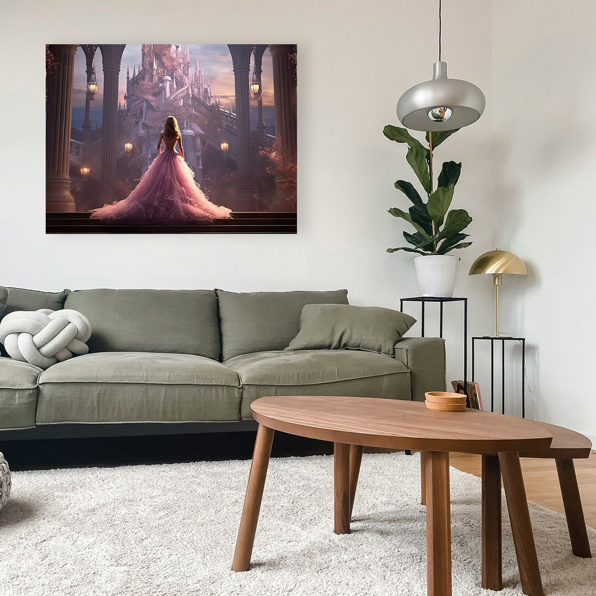 Enchanting Fantasy Princess Wall Art
