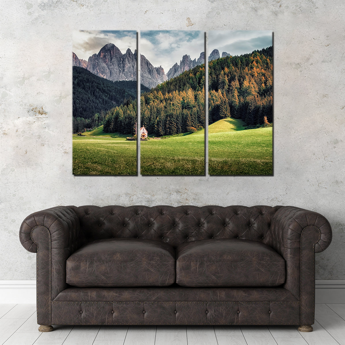 Exquisite Val Di Funes Wall Art by Manjik Pictures