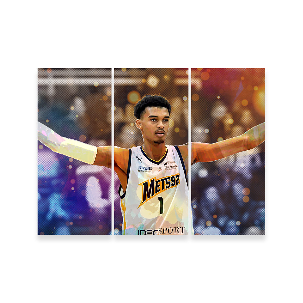 Victor Wembanyama Premium Wall Art for Home Decor