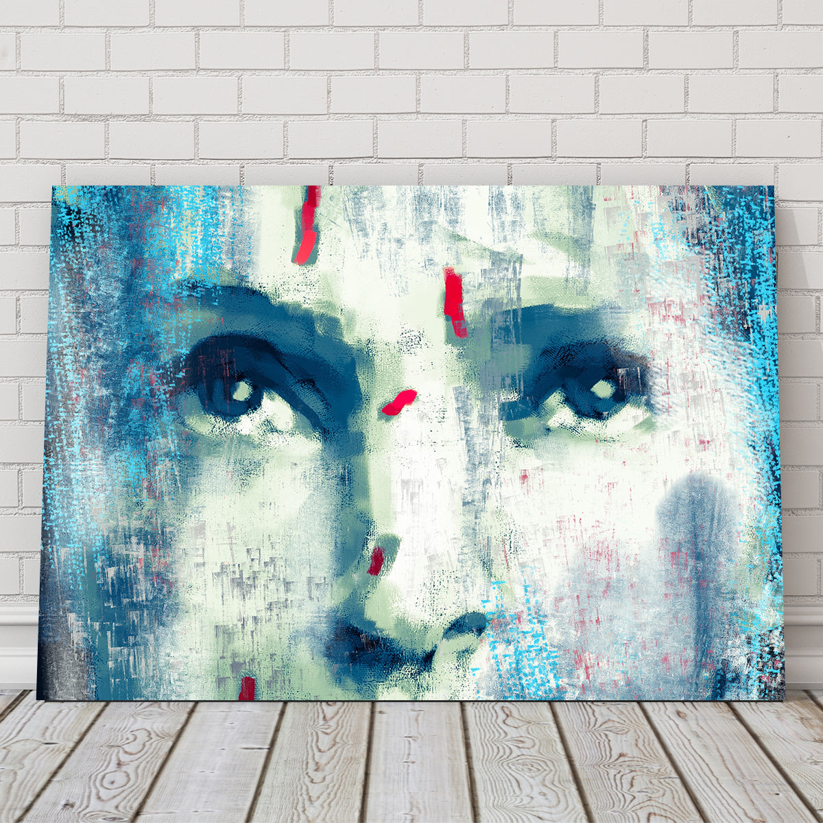 Stunning Brides Eyes Wall Art by Andy Brackpool