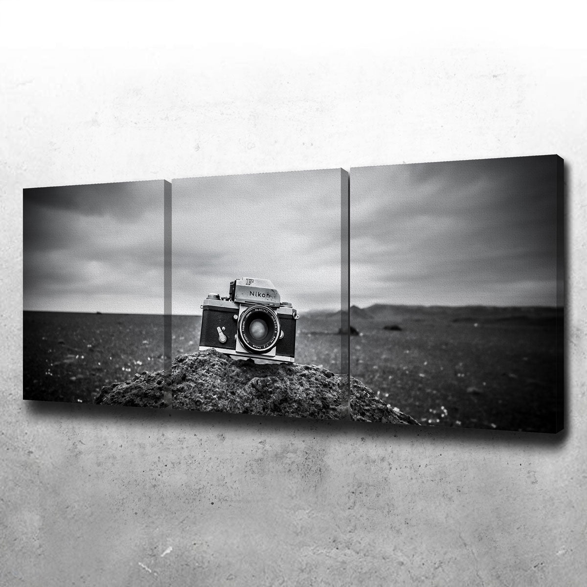 Stunning Vintage Iceland Wall Art by Dennis Maida