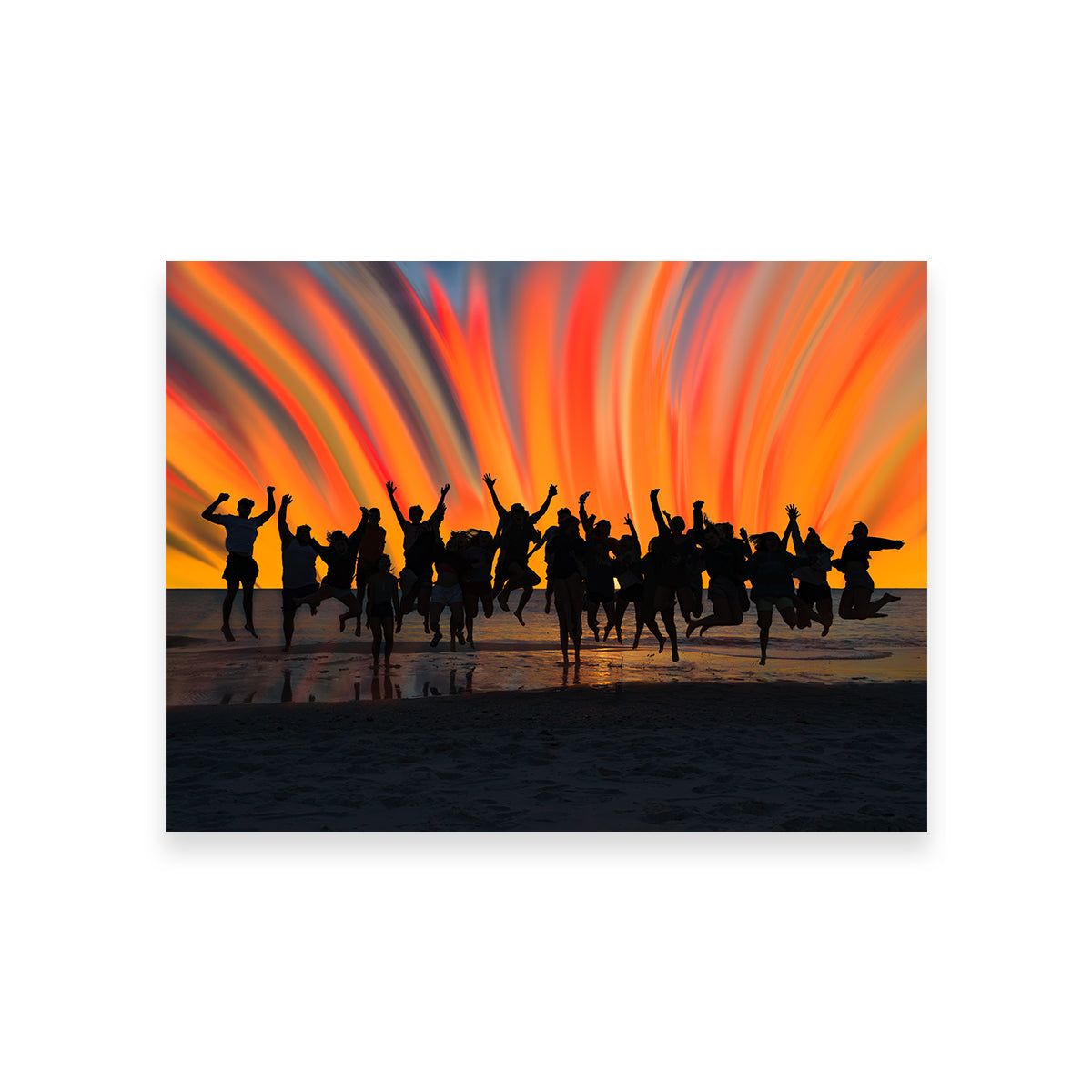 Eye-Catching 'When I Say Jump' Wall Art by Eileen Rollin