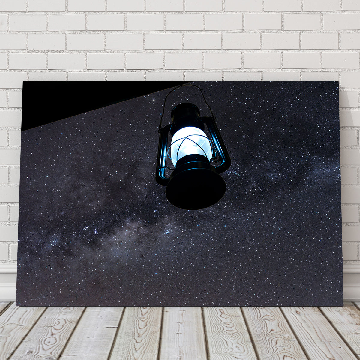 Exquisite Lamp and Sky Wall Art by Sofia Leite Fonseca