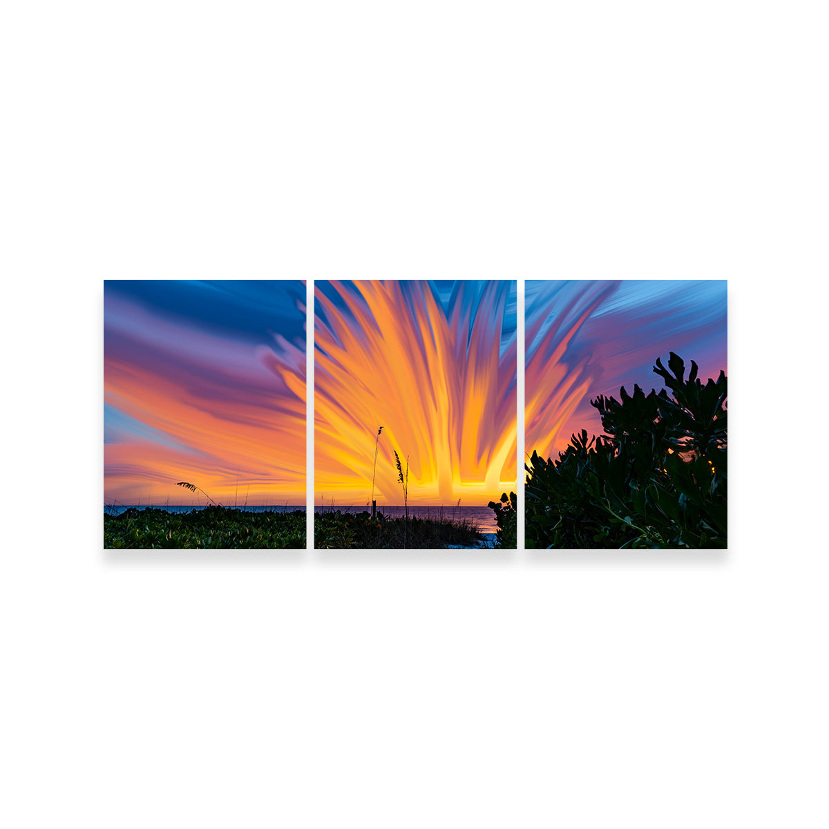 Stunning Fire Sky Wall Art by Eileen Rollin