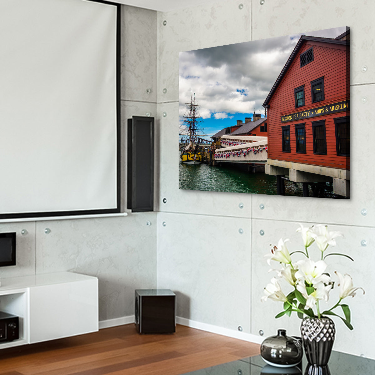 Stunning Boston Tea Party Museum Wall Art for Your Home Decor