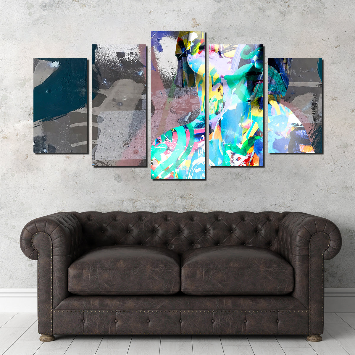 Exquisite The Pose Wall Art by Stephen Chambers