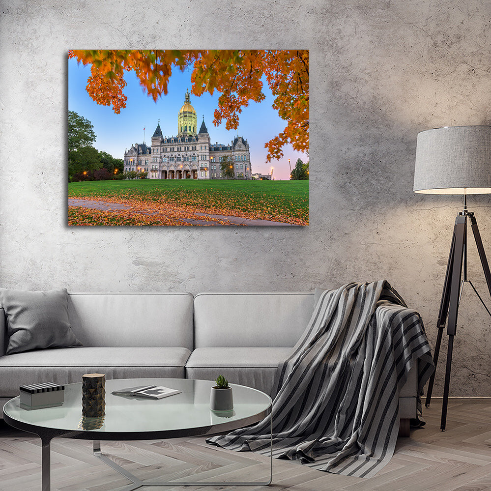 Connecticut State Capitol High - Quality Wall Art for Home Decor