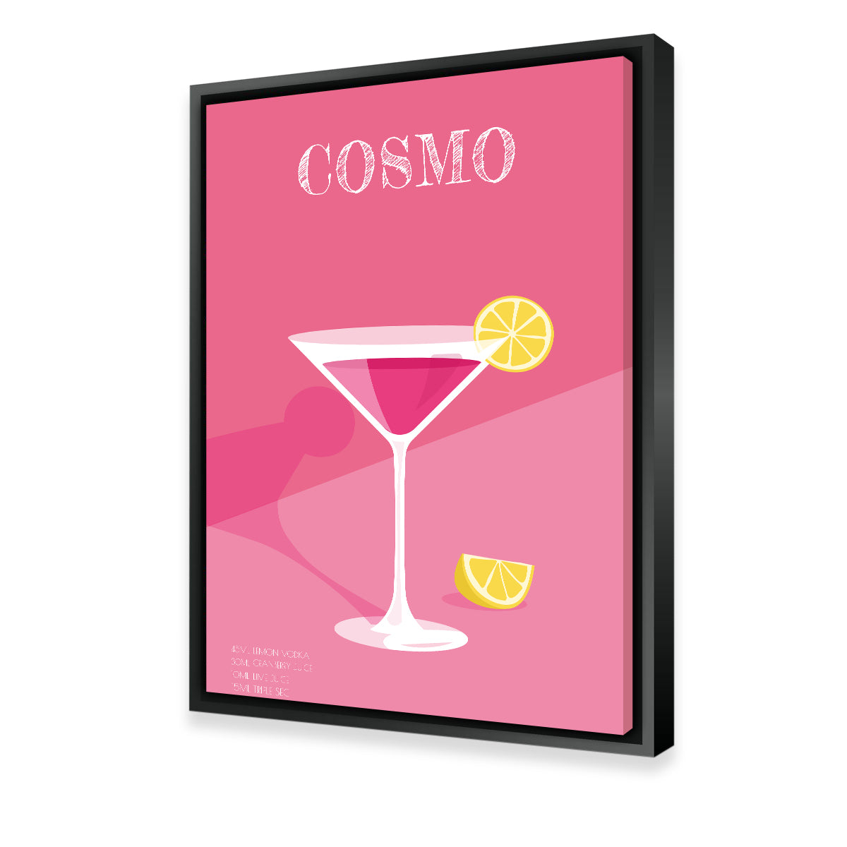 Stunning Cosmopolitan Wall Art by Groovy Vibe Studio