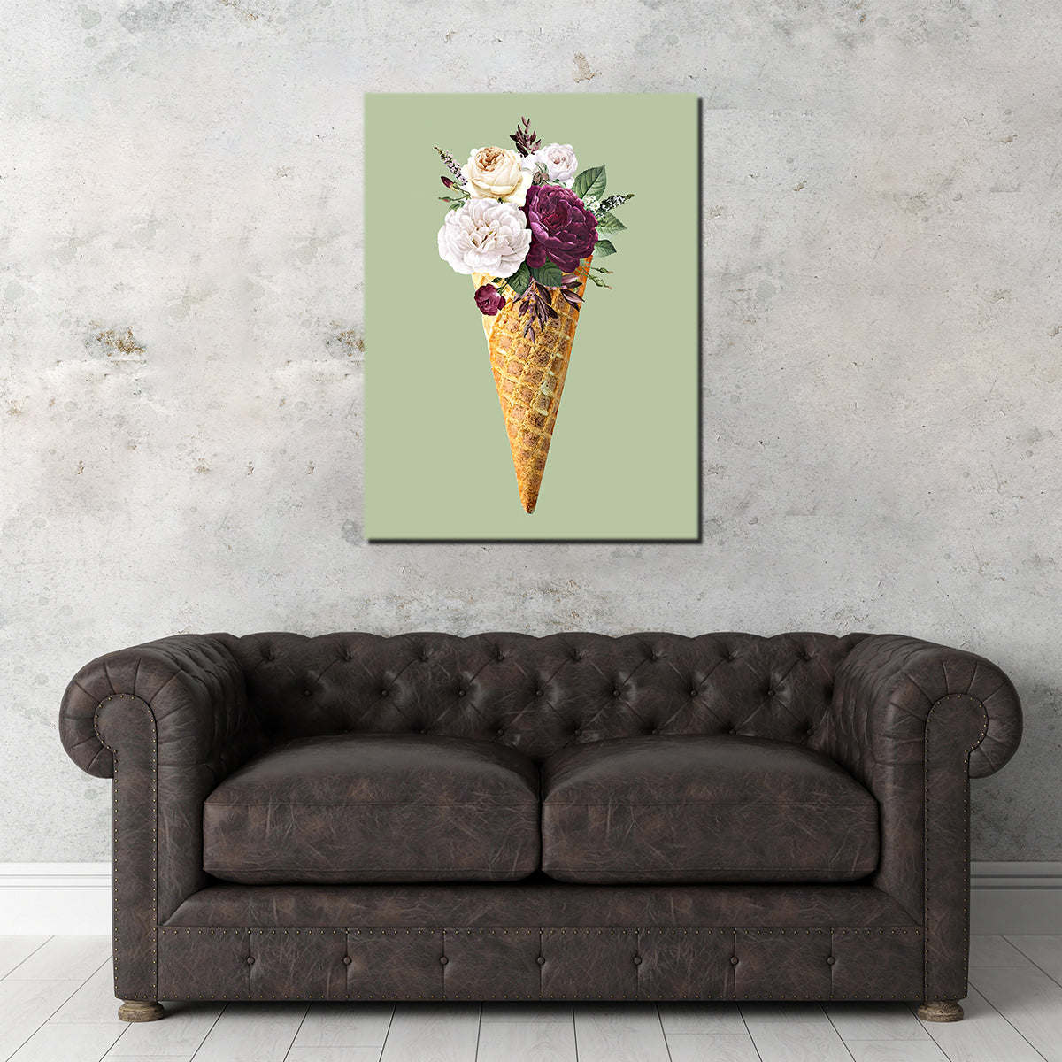 Exquisite Cone Flower Canvas Art for Stunning Wall Decor
