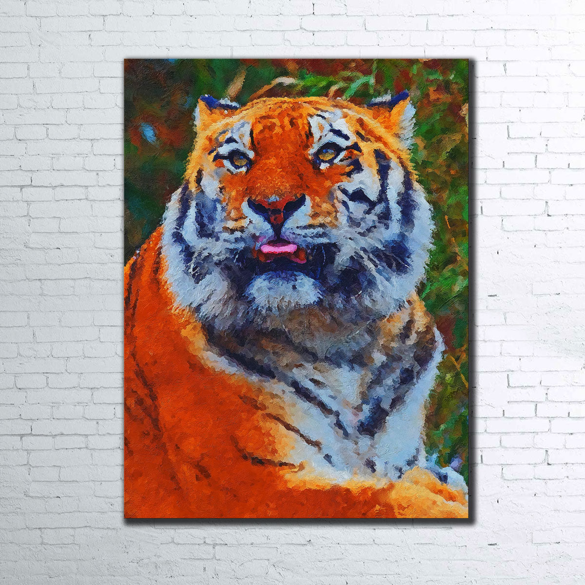 Stunning Tiger 1 Painting Wall Art by Gab Fernando
