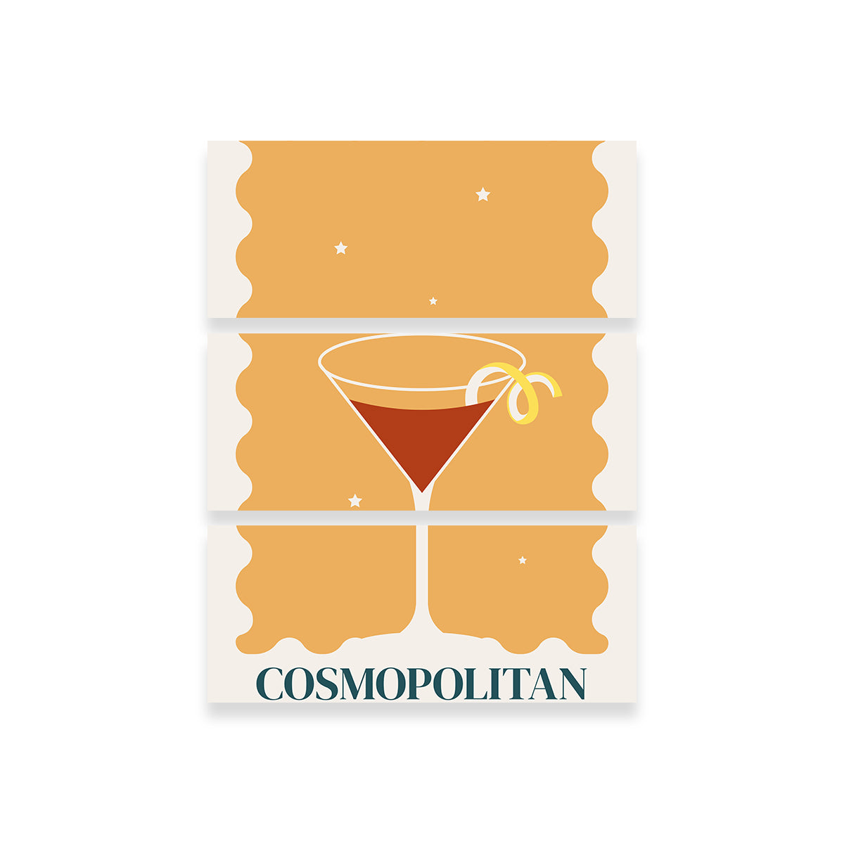 Cosmopolitan Retro Style Wall Art - Groovy Vibe Studio's Stunning Canvas Prints
