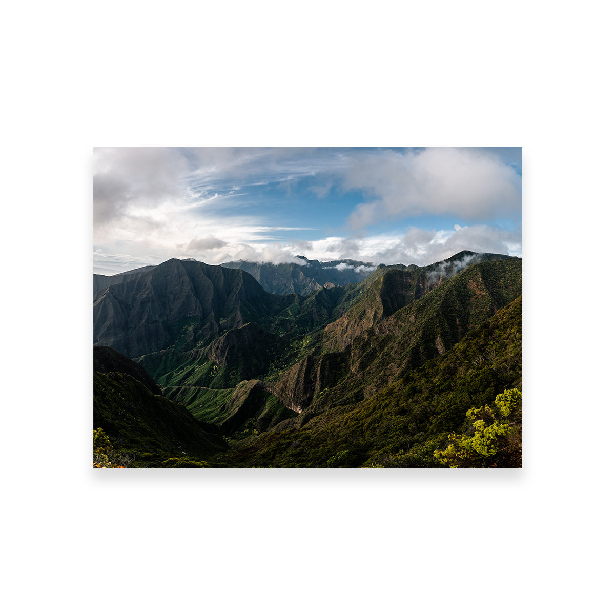 Stunning Maui Valley Panorama Wall Art by Lucas Moore