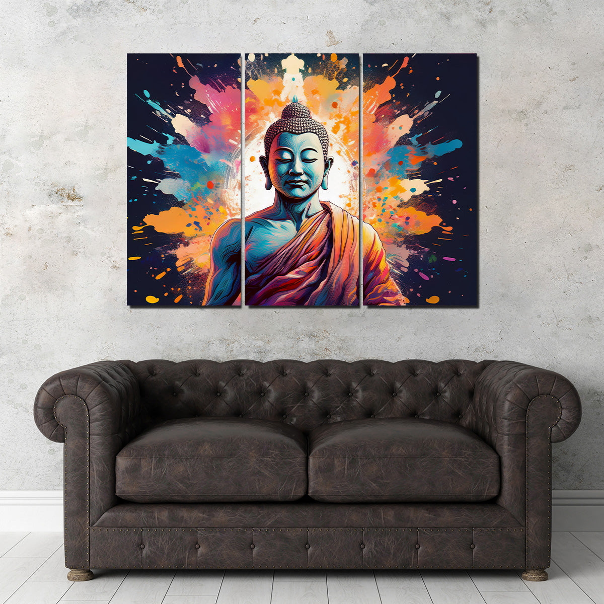 Exquisite Buddha Art Print on Museum-Quality Canvas