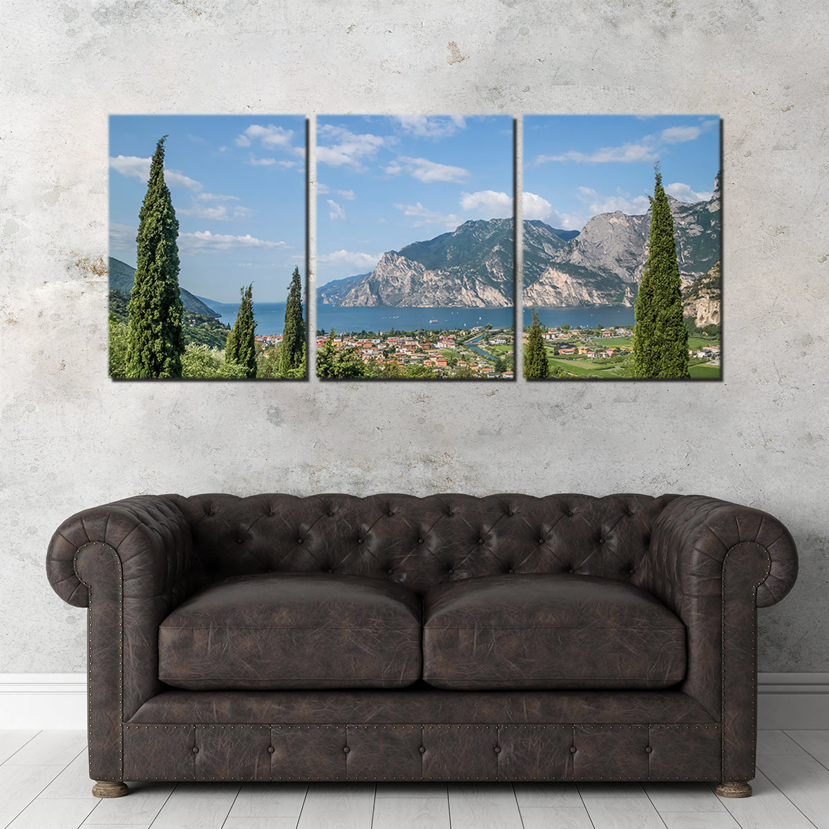 Stunning View of Lake Garda Wall Art by Melanie Viola