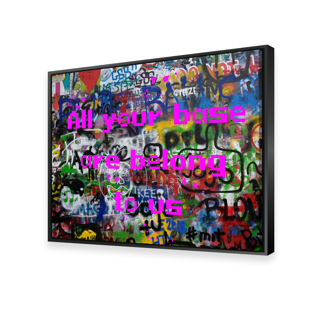 Trending Video Game Meme Wall Art by Stephen Chambers