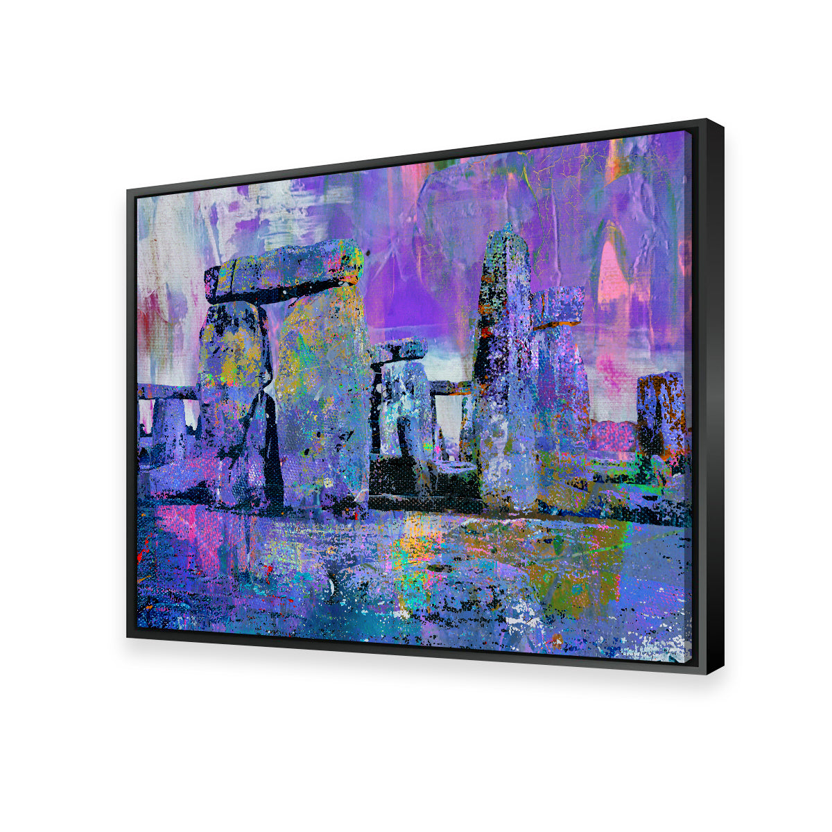 Exquisite Stonehenge Abstract Wall Art by Stephen Chambers