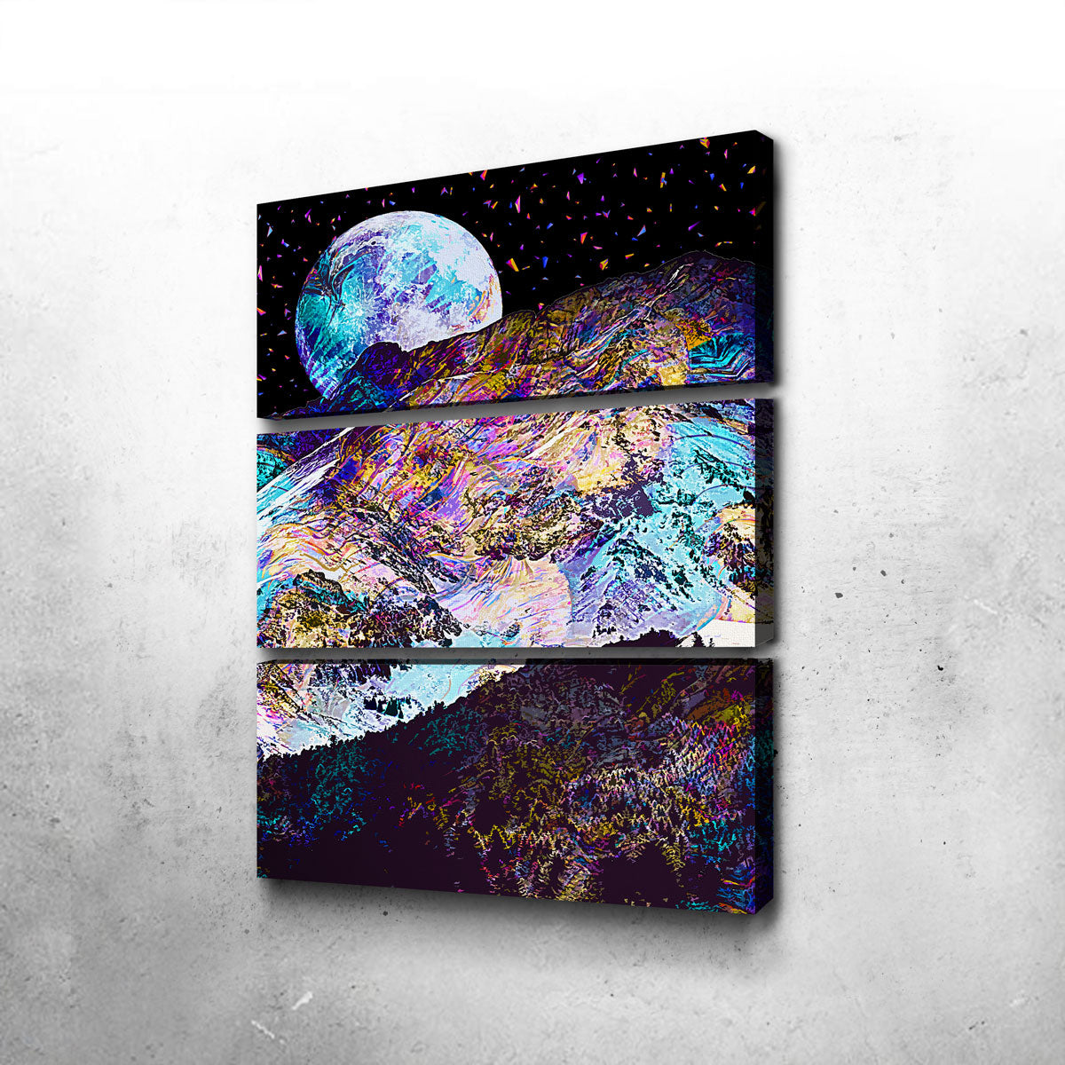 Stunning Moonscape 12 Wall Art by Gab Fernando