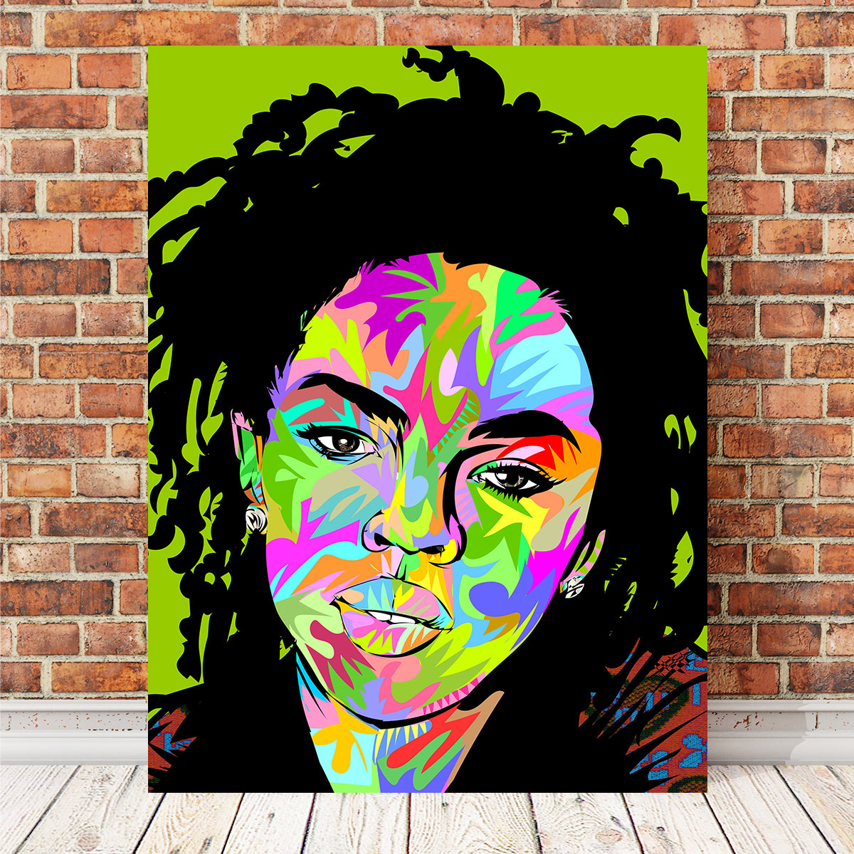 Lauryn Wall Art - Handmade Museum Quality Canvas Artwork