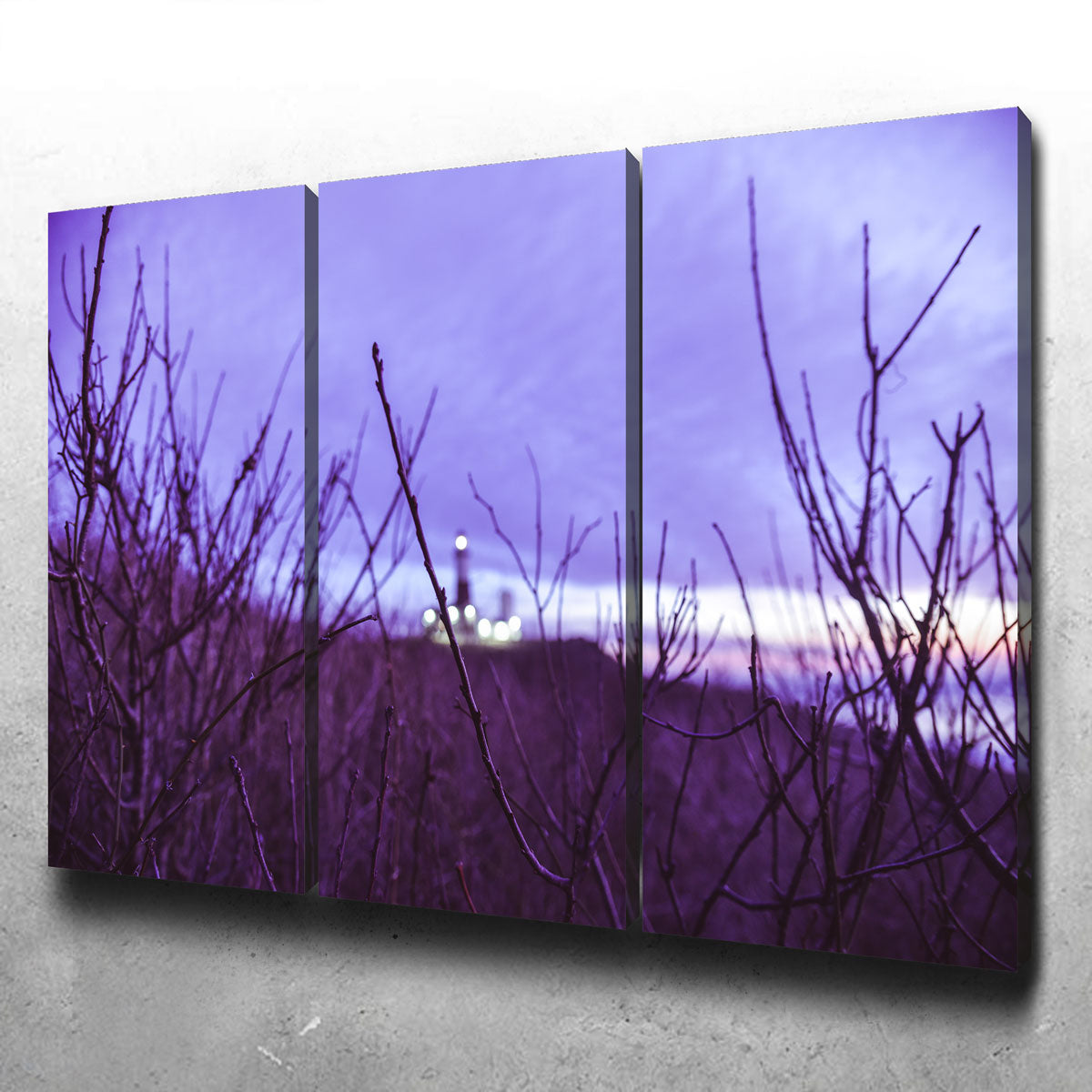 Stunning Faded Lighthouse Wall Art by Dennis Maida