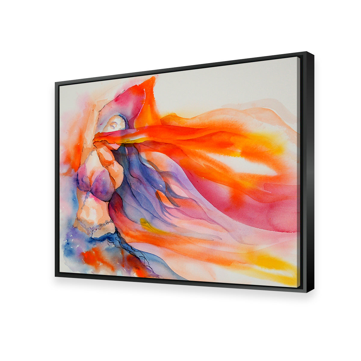 Exquisite Veil Swirl Wall Art by Gerry Segismundo