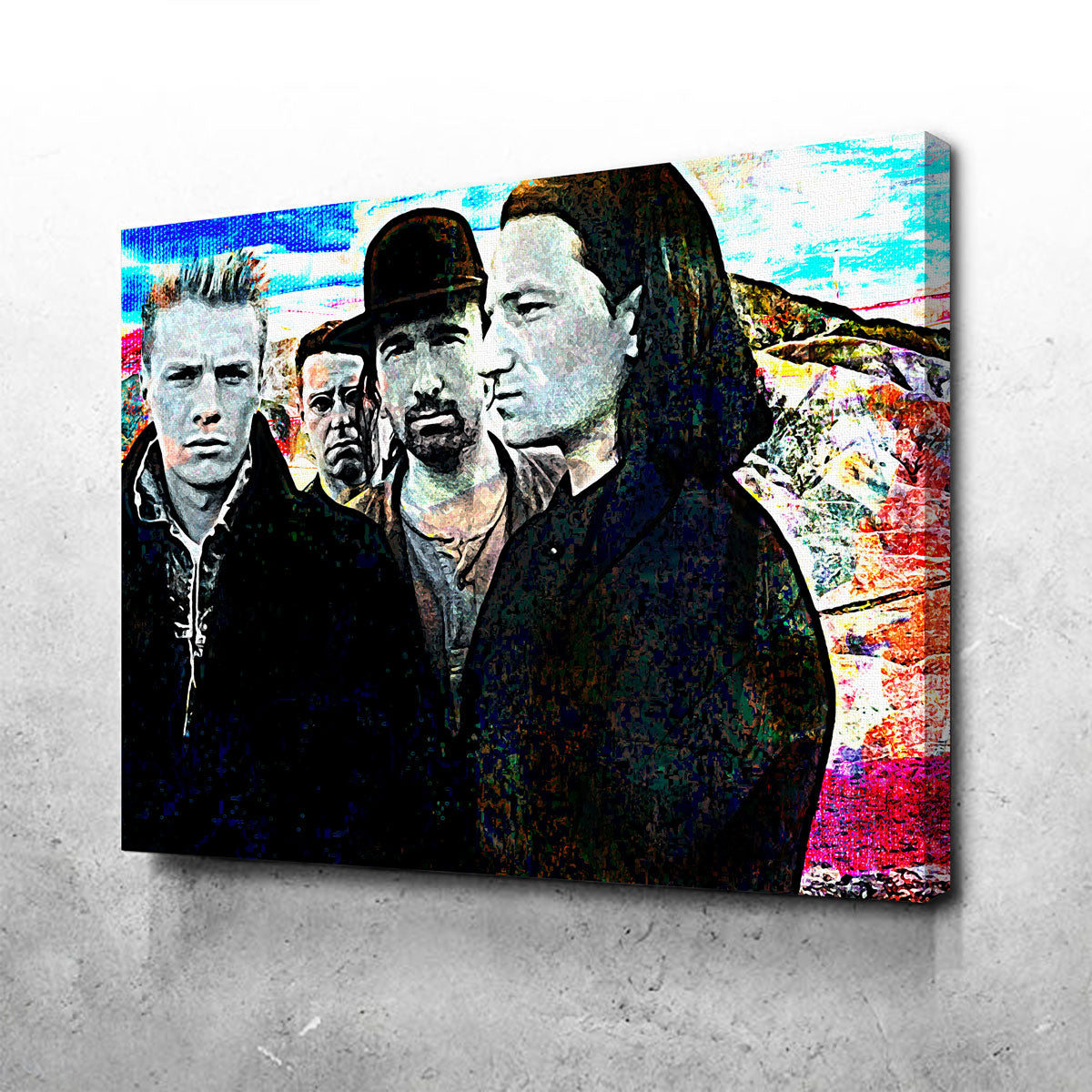 Stunning U2 Wall Art for Home Decor