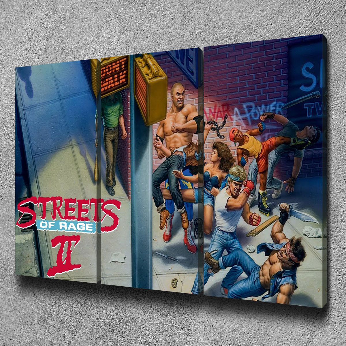 Stunning Streets of Rage 2 Wall Art for Gamers' Decor