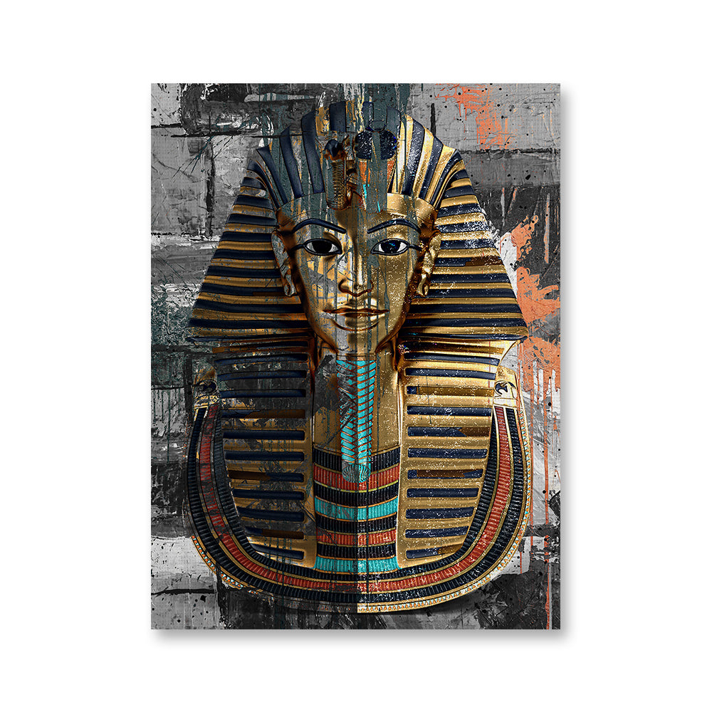 Exquisite King Tut Wall Art - Ideal for Home Decor