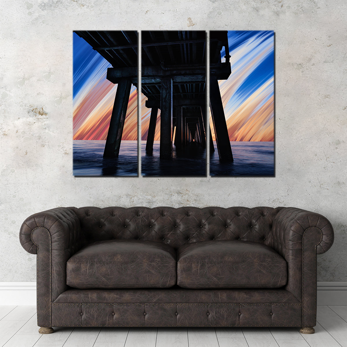Stunning Under the Pier Wall Art by Eileen Rollin