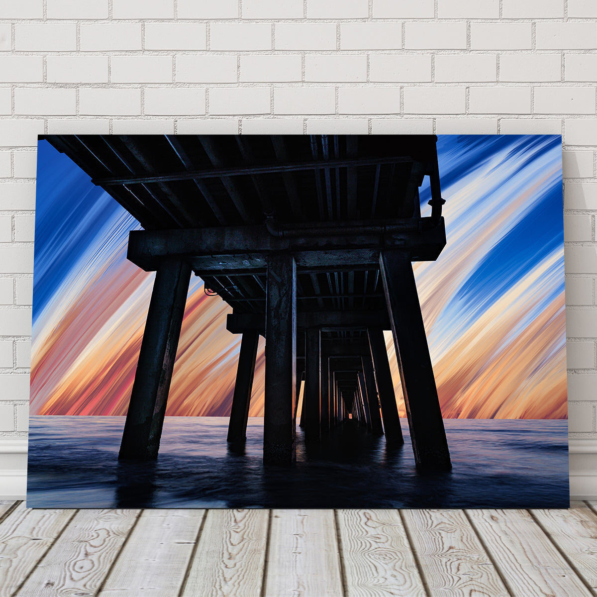 Stunning Under the Pier Wall Art by Eileen Rollin