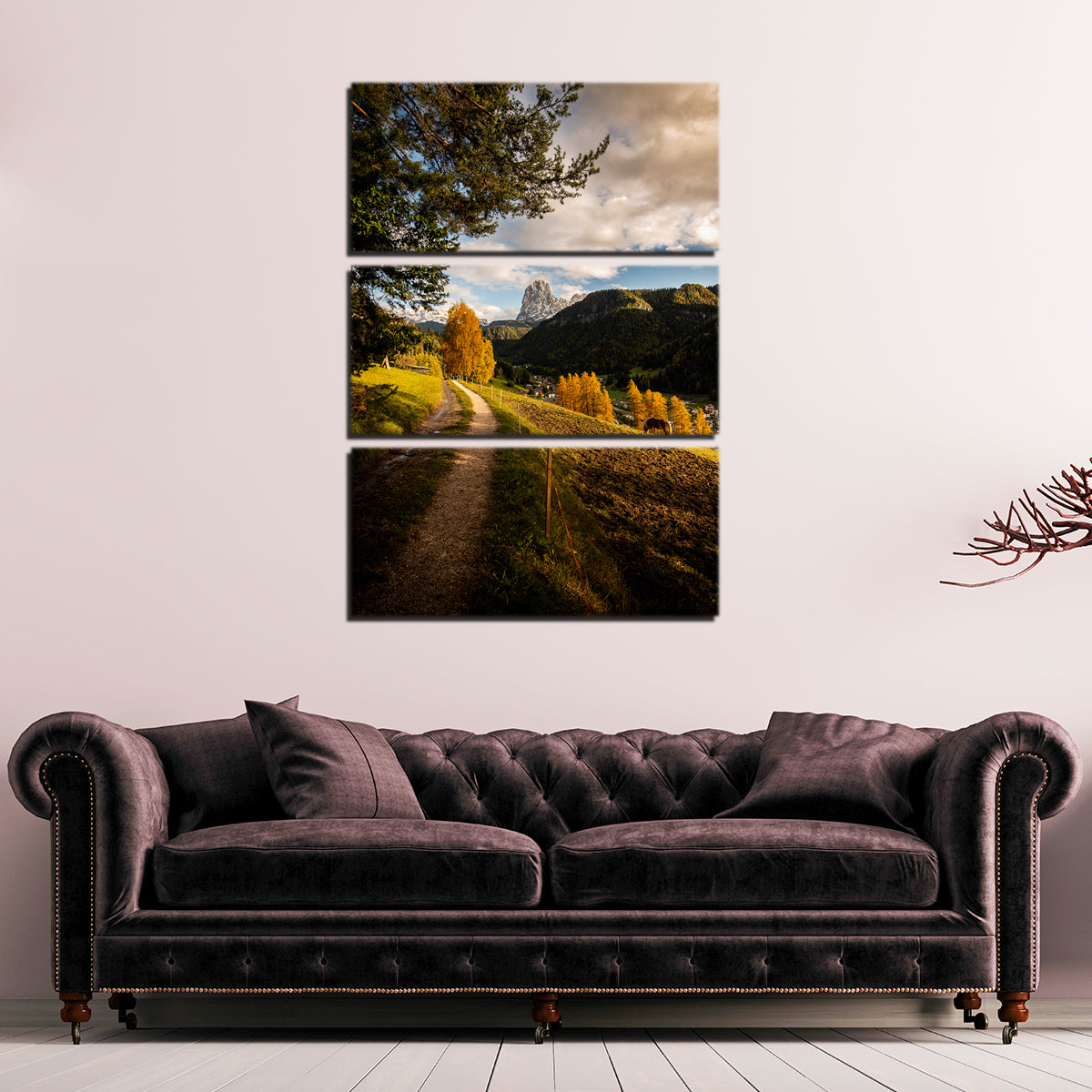 Val Gardena Stunning Wall Art by Enzo Romano