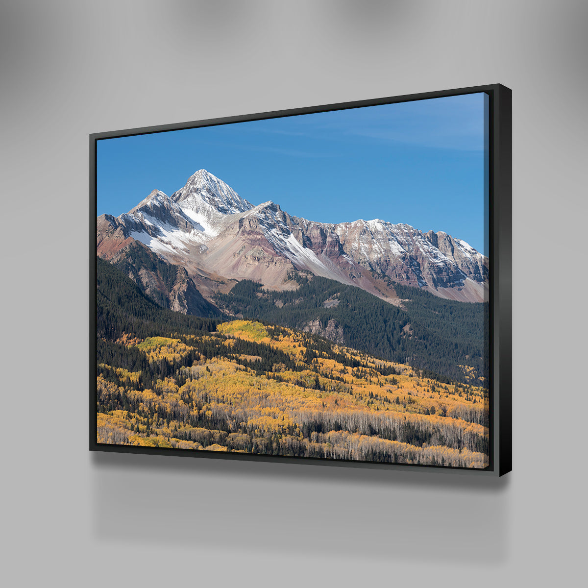 Stunning Wilson Peak Wall Art - Handmade Museum Quality Canvas