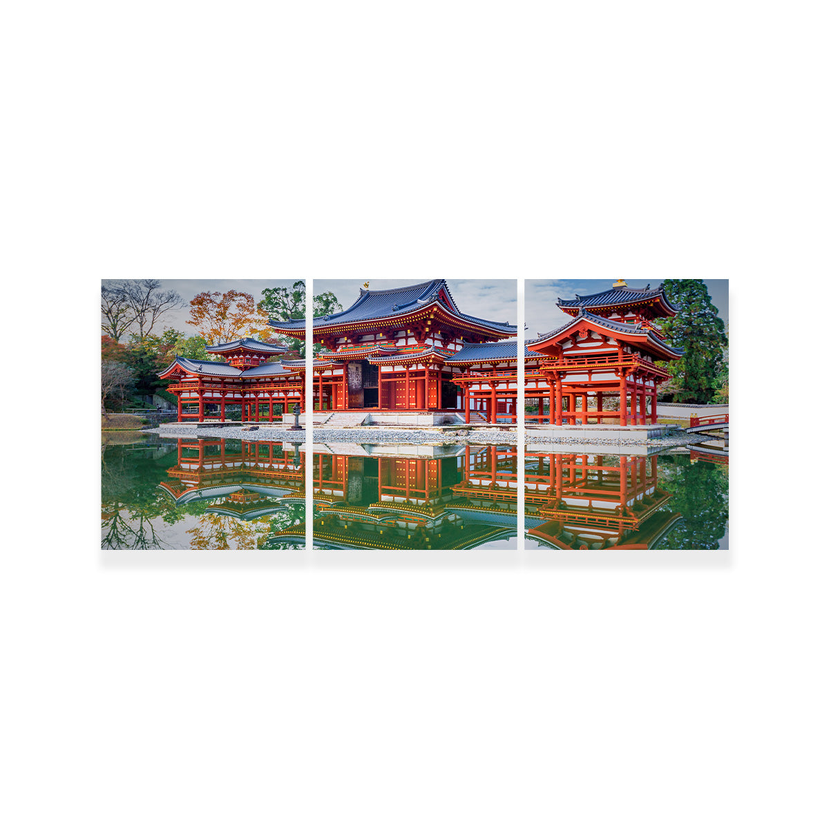 Exquisite Byodo - in Temple Canvas Print