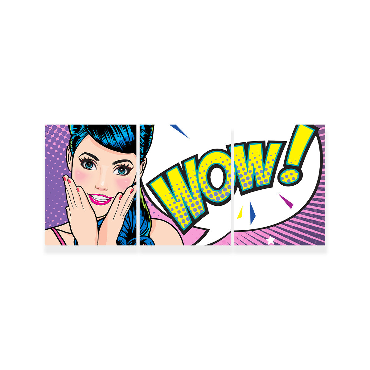 Stunning Wow Wall Art - Ideal for Home Decor