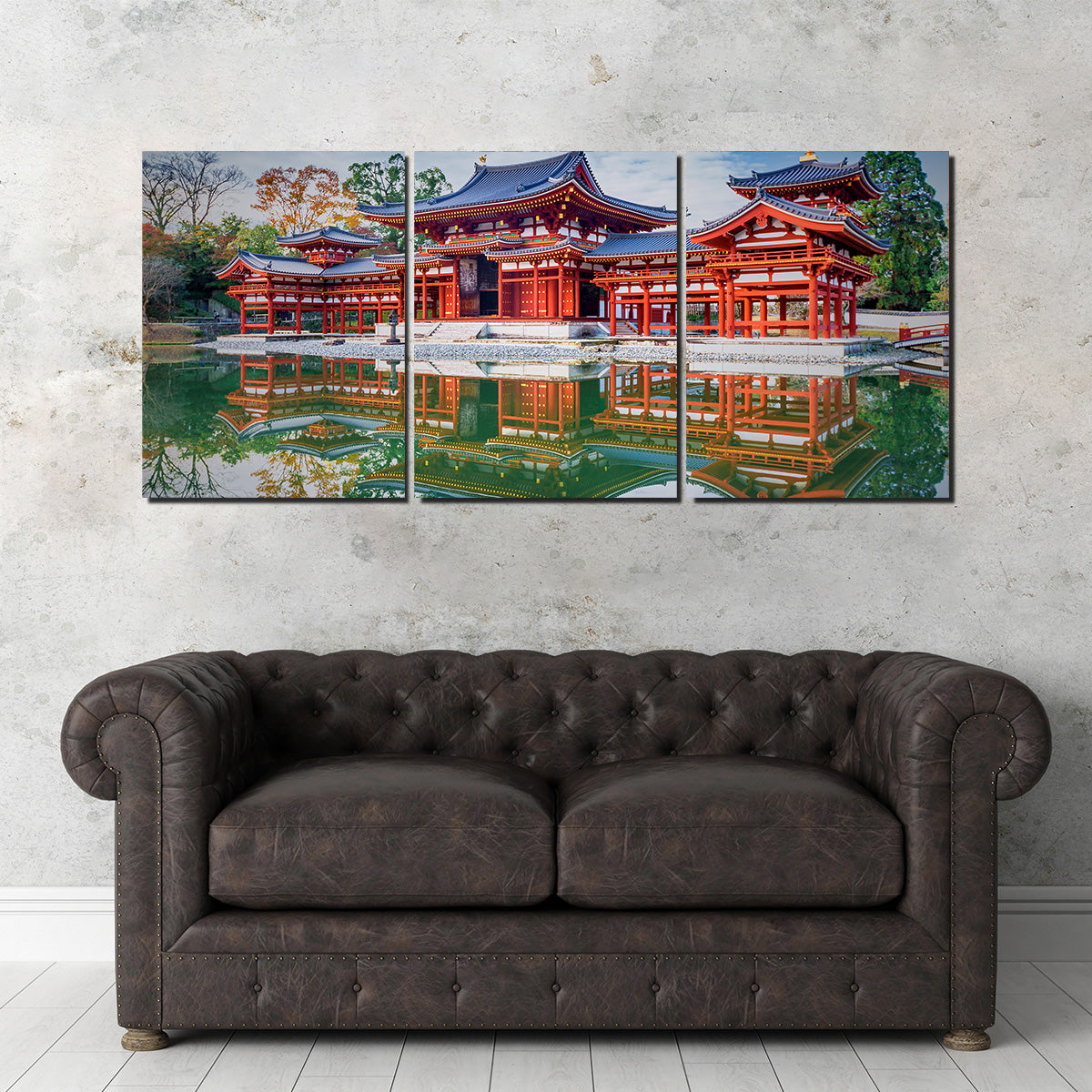 Exquisite Byodo - in Temple Canvas Print