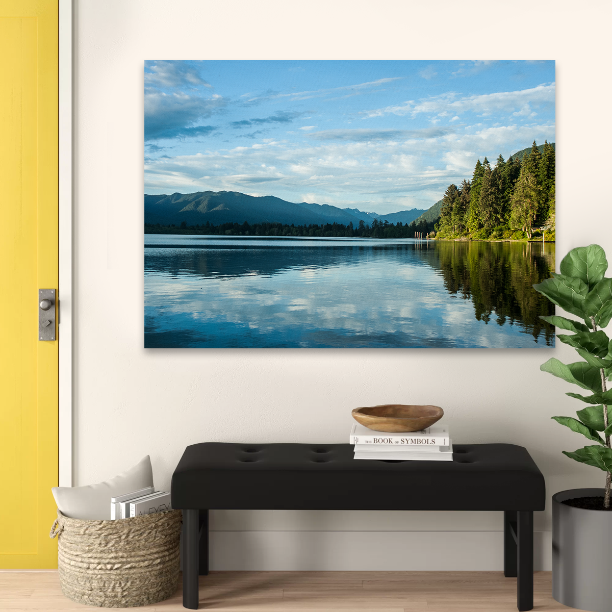 Stunning Lake Quinault Wall Art by Kyle Sherry