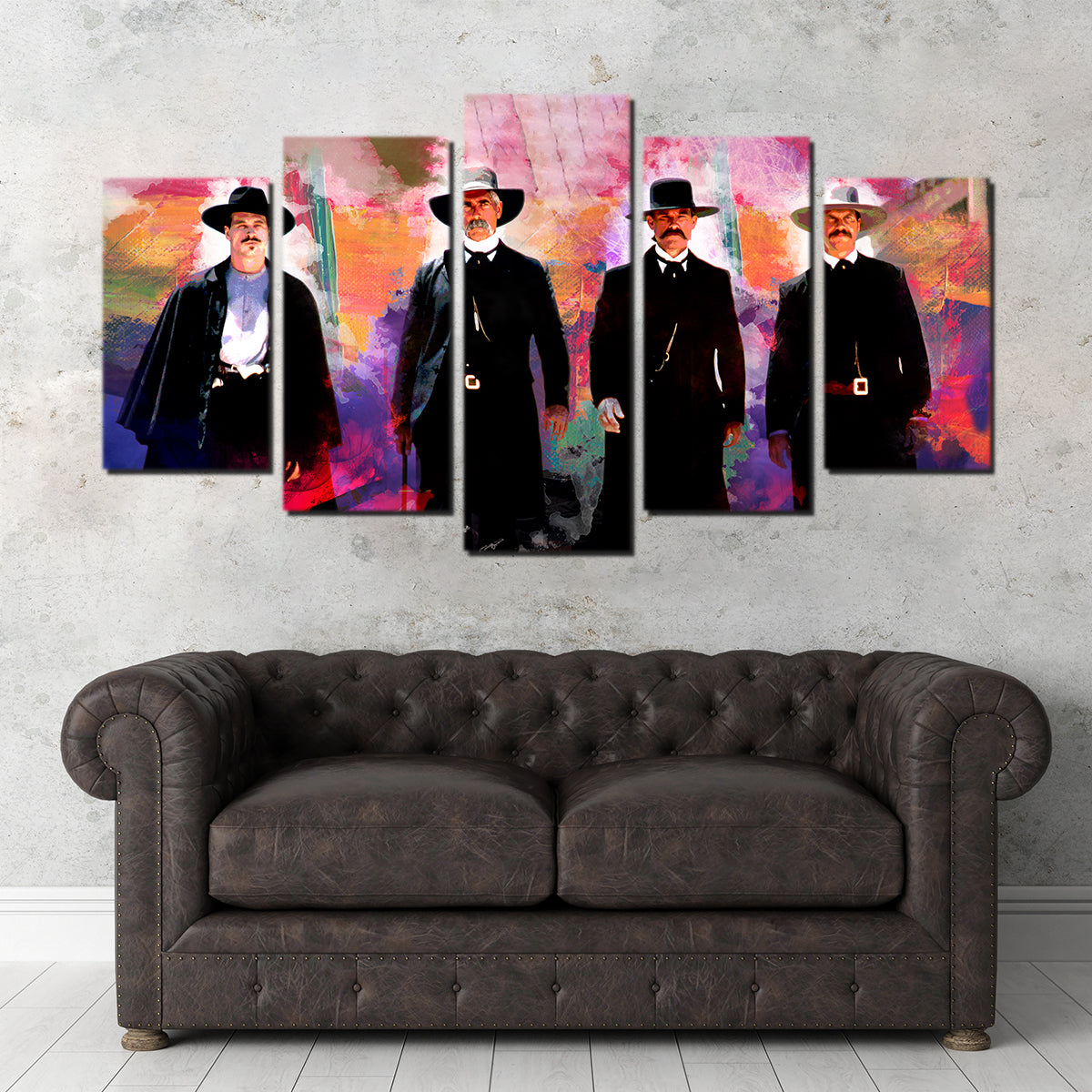 Tombstone Pastel Wall Art - Stunning Sustainable Decor