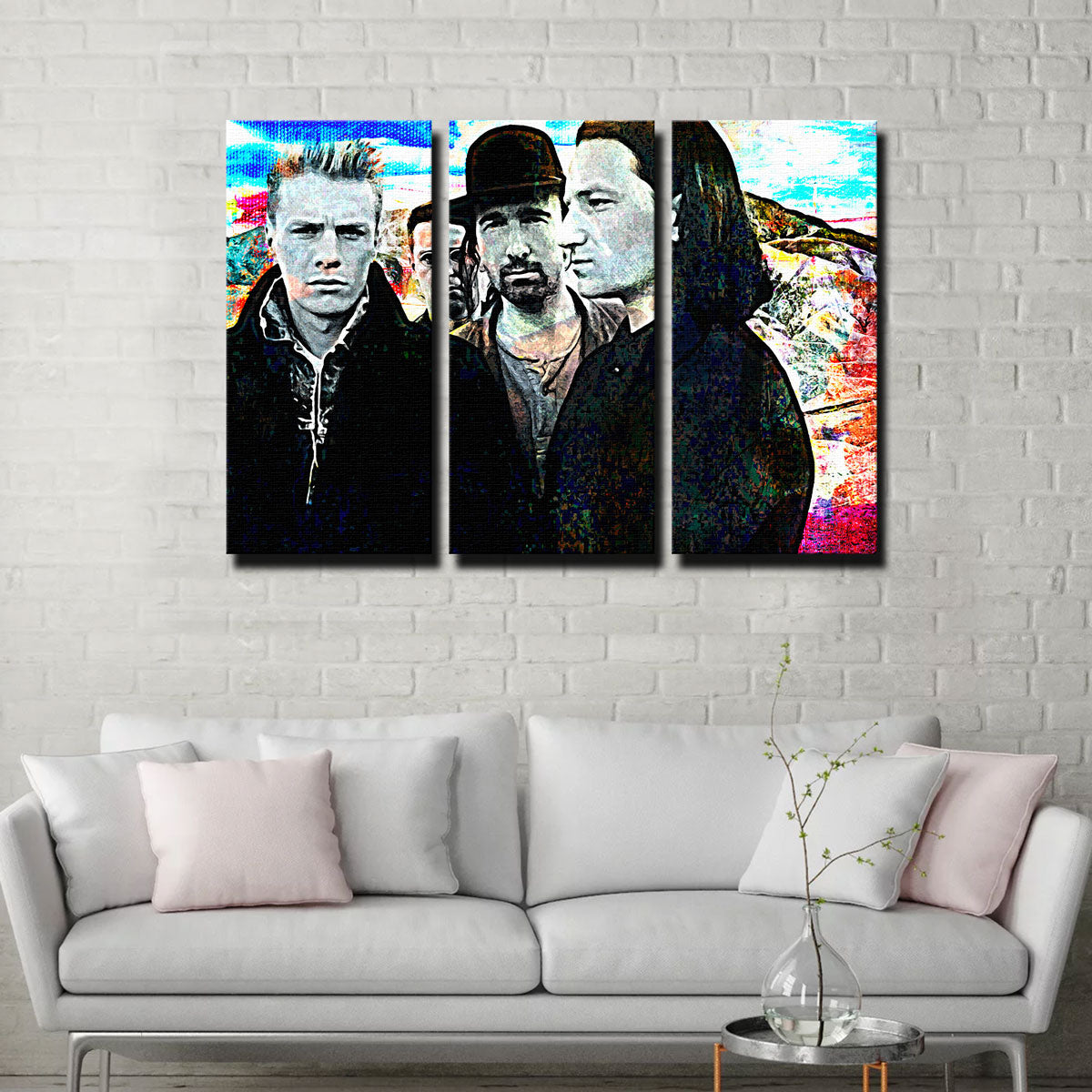Stunning U2 Wall Art for Home Decor