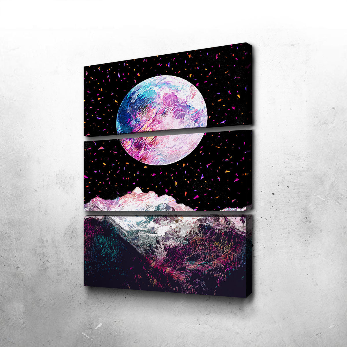 Stunning Moonscape 7 Wall Art by Gab Fernando