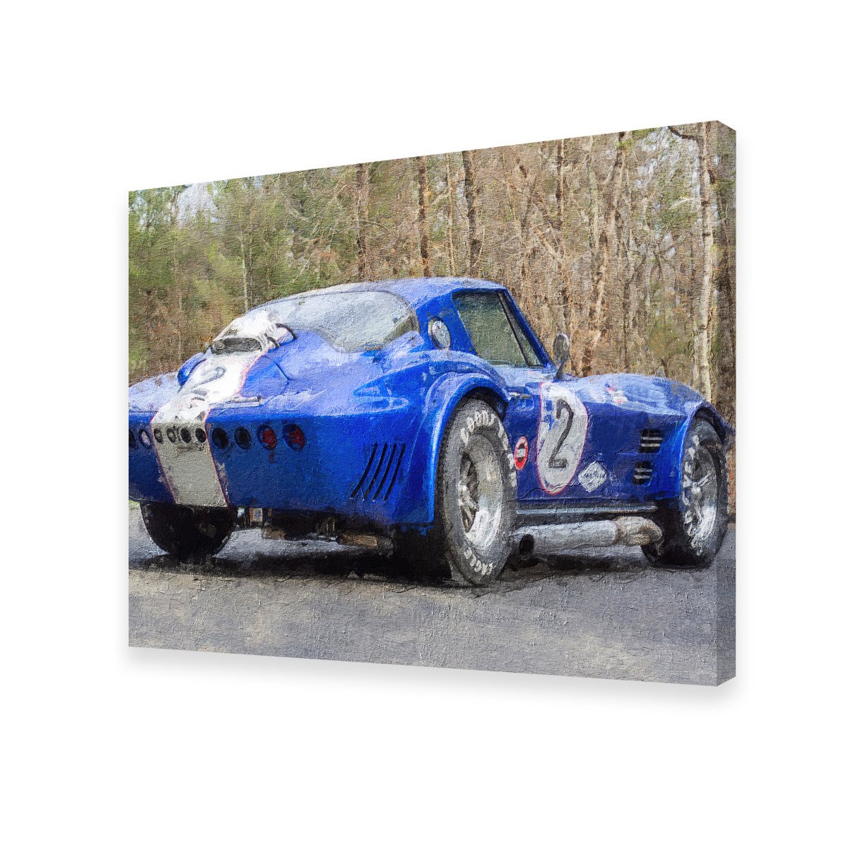 Corvette Grand Sport No. 2 Stunning Wall Art by Stephen Chambers