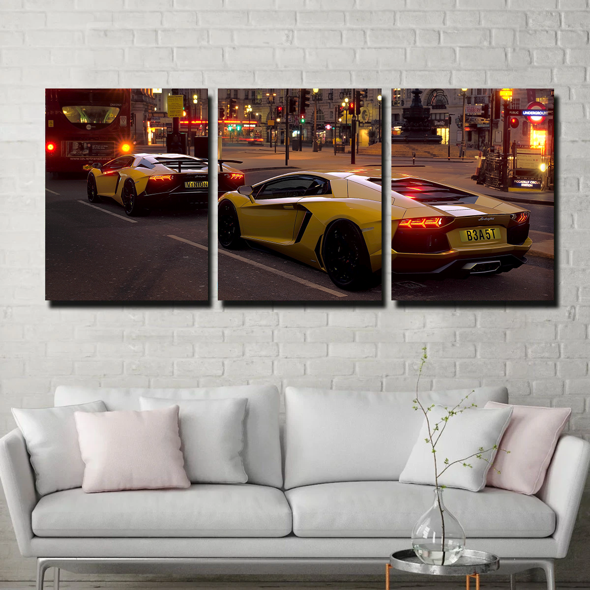 Stunning Traffic Jam Wall Art by Vynton