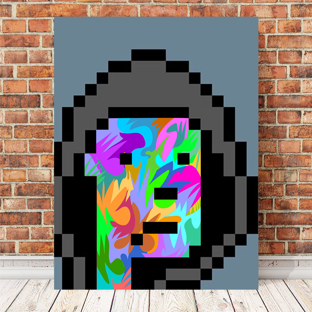 Unique Cyberpunk Drone Wall Art for Modern Spaces