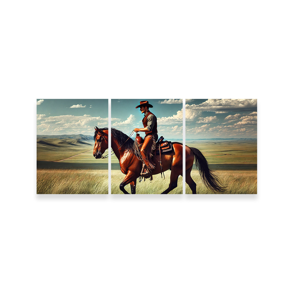 Stunning Cowboy and Quarter Horse Wall Art for Your Home Decor