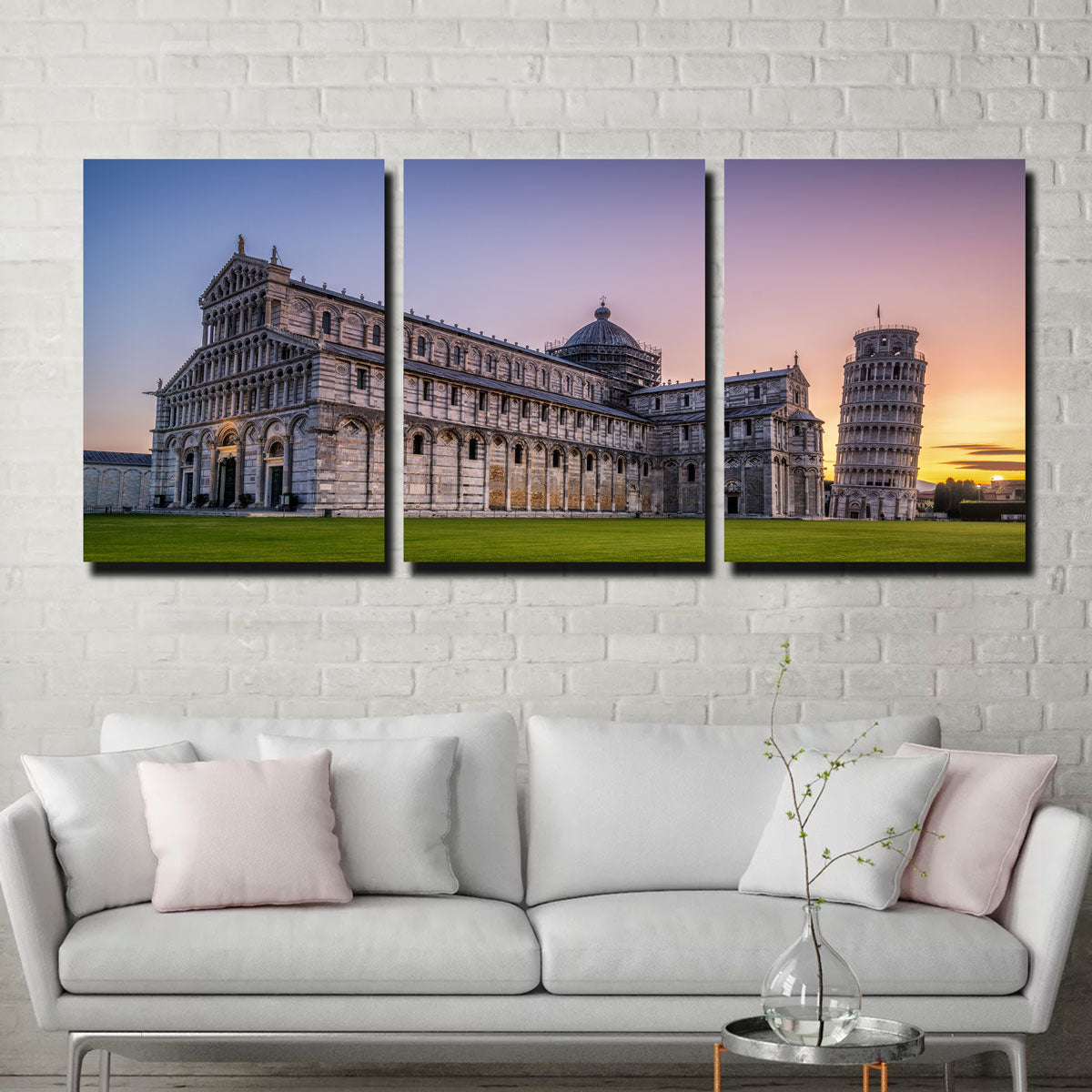 Stunning Leaning Tower of Pisa Wall Art for Home Decor