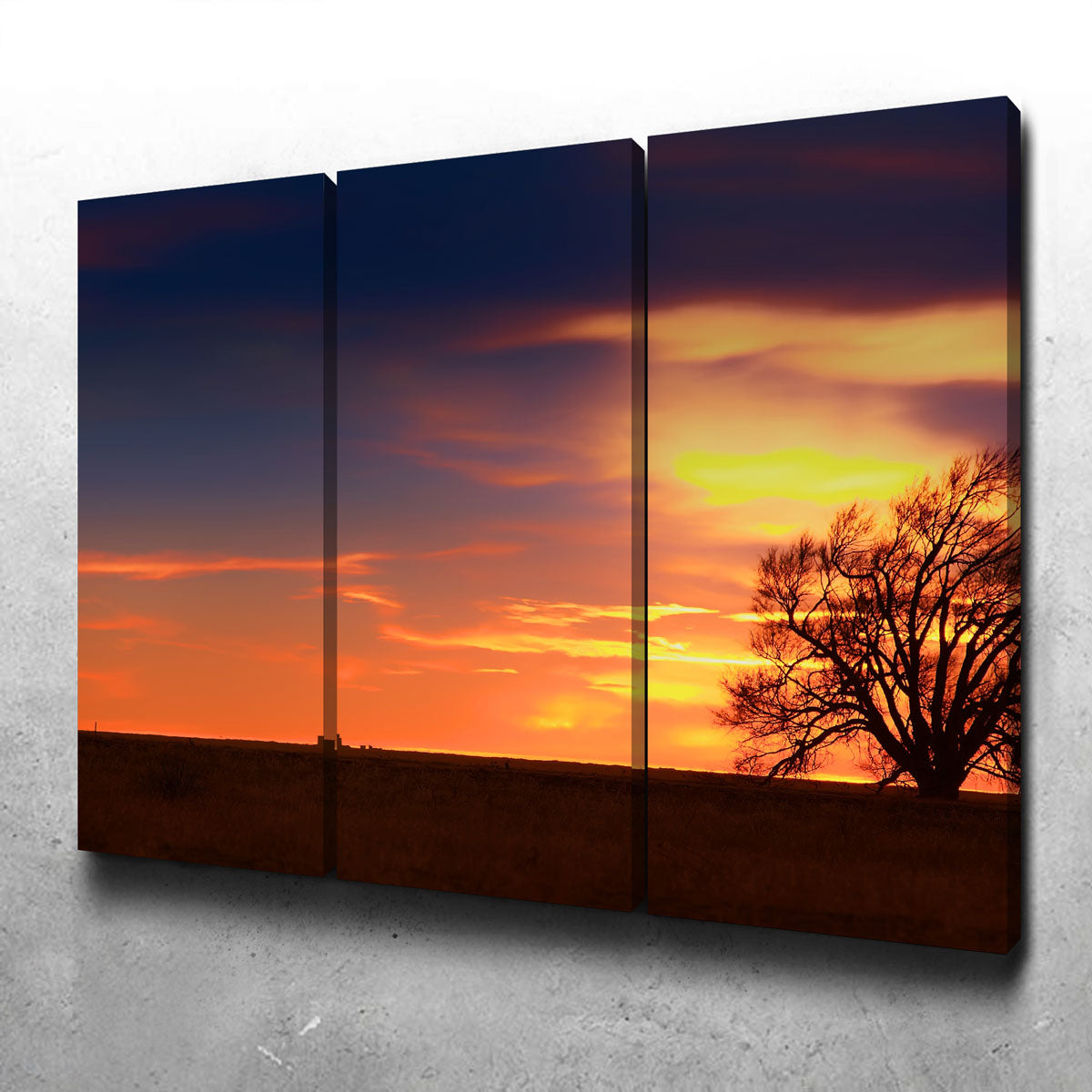 Stunning West Texas Sunset Wall Art for Your Home Decor