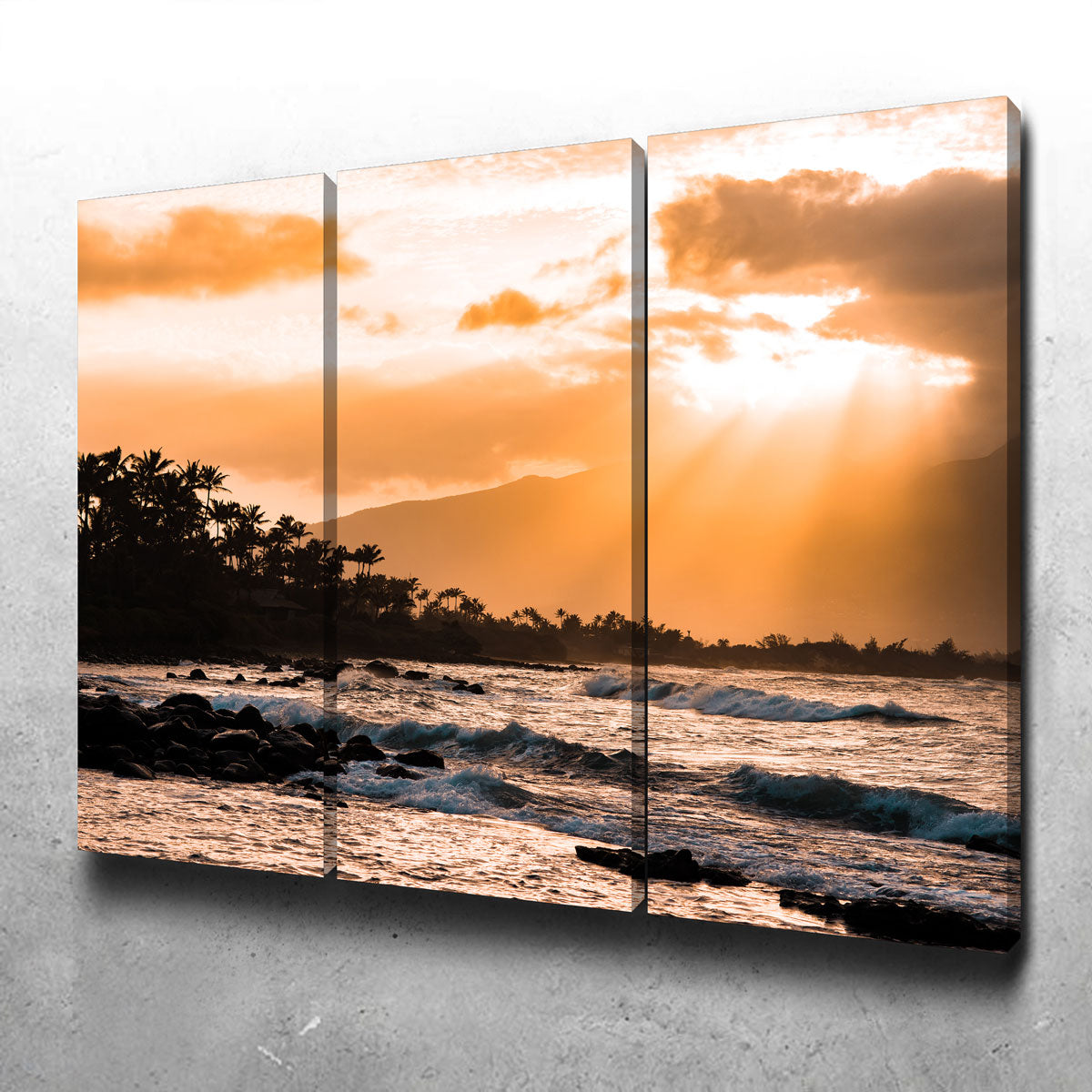 Exquisite Warm Paradise Wall Art by Lucas Moore