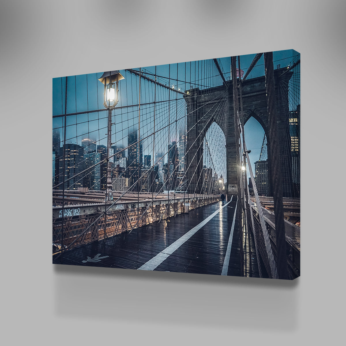 Stunning Bridge and Clouds Wall Art for Your Home Decor