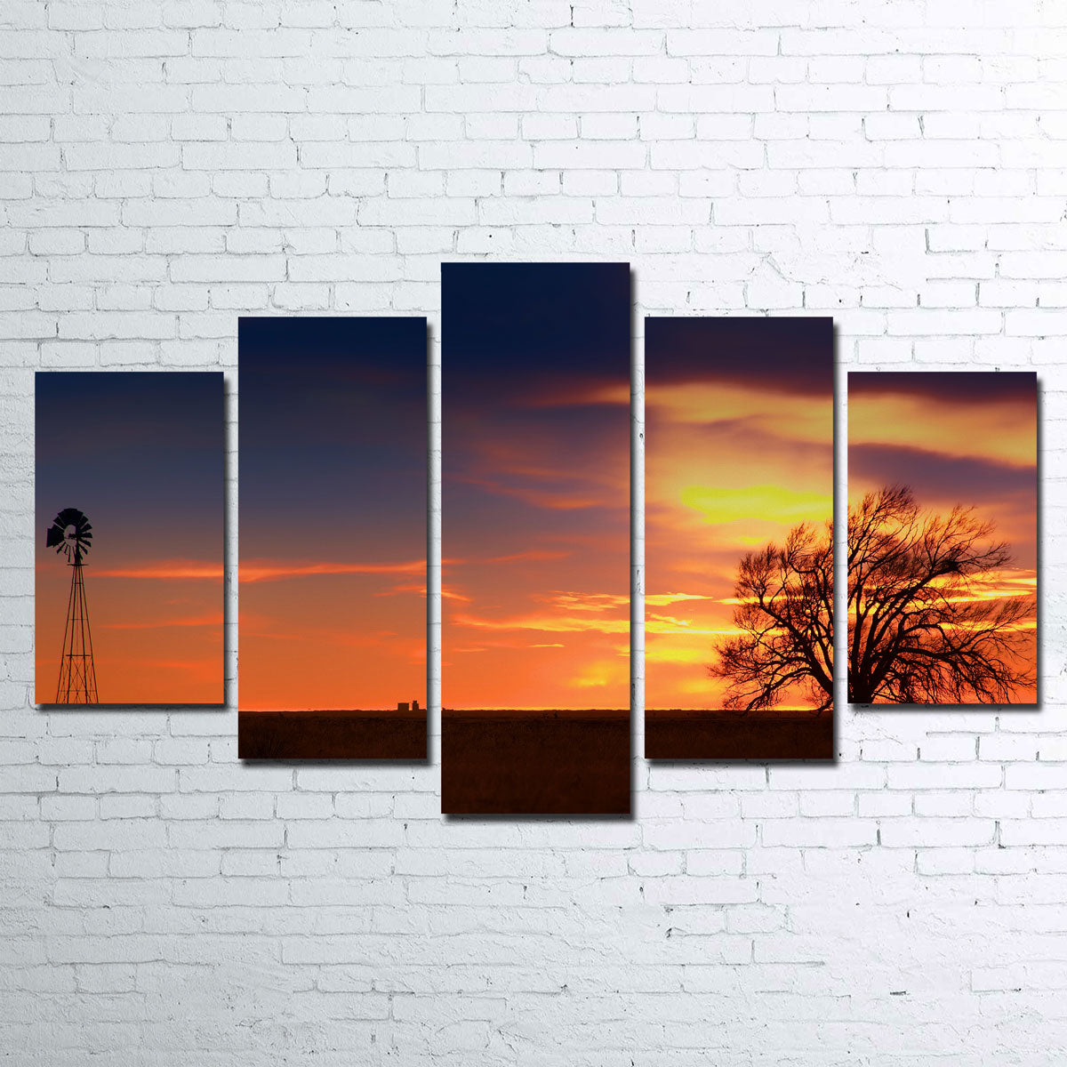 Stunning West Texas Sunset Wall Art for Your Home Decor