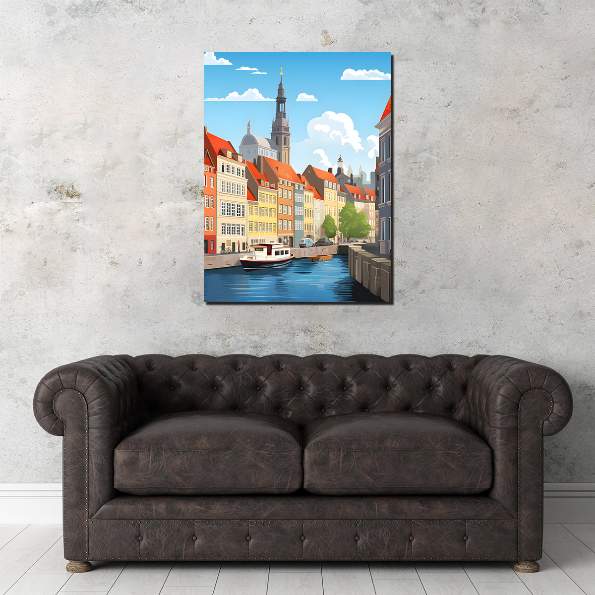 Stunning Copenhagen Wall Art by Valth Graphics