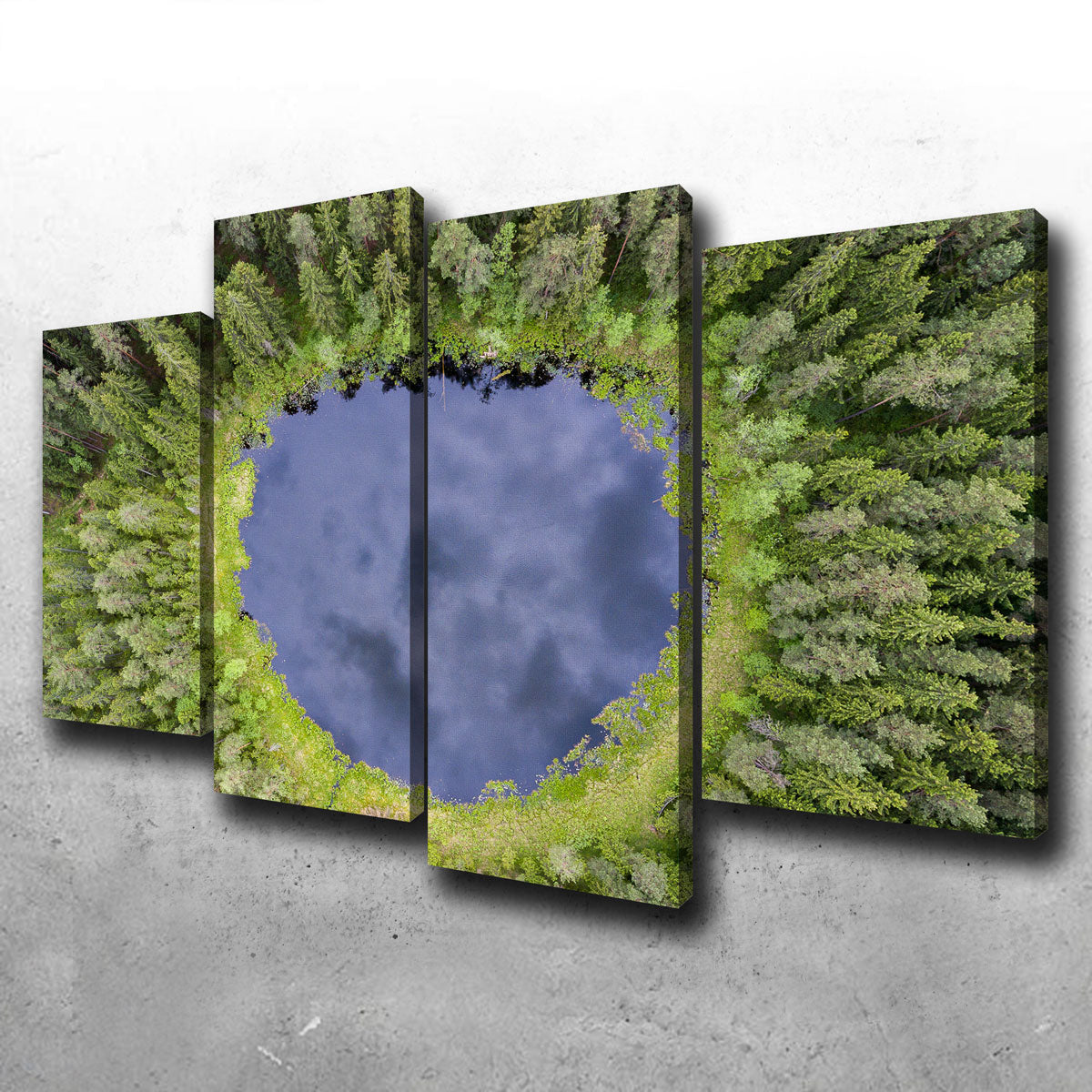 Exquisite Water Hole Wall Art by Karolis Janulis